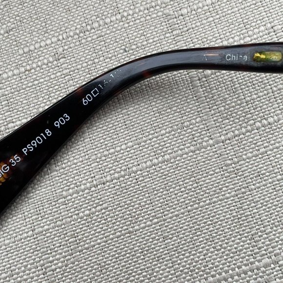 Fossil Signature Women Eyeglasses/sunglasses Frame Dark Tortoise Glasses 60[]14 - Picture 9 of 12